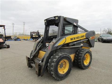 new holland skid steer with super boom used|new holland skid steer for sale.